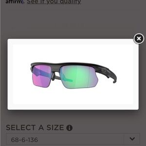OO9400 Bisphaera Oakley Matte Black Sunglasses with Iridescent Lenses